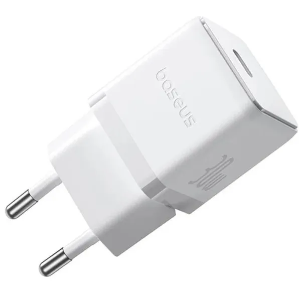 МЗП Baseus Palm Fast Charger PD30W (1USB-C) (P10111605113-00) — Білий — фото 1
