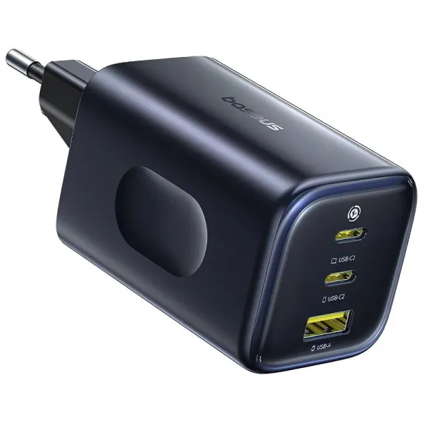 СЗУ Baseus PicoGo AE11 Fast Charger 67W (1USB-A/2C) (E01212) — Черный — фото 3