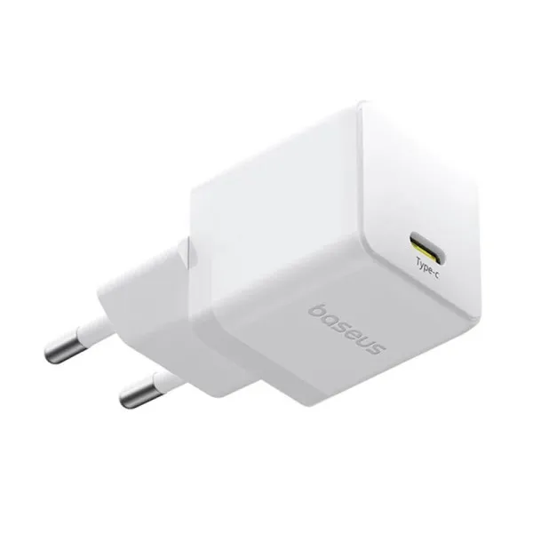 МЗП Baseus Palm Fast Charger 30W (1USB-C) + кабель Type-C to Type-C (P10111605113-01) — Білий — фото 2