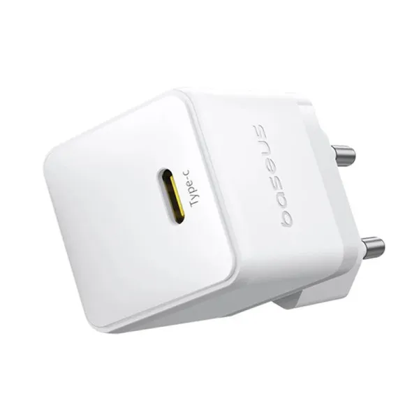 МЗП Baseus Palm Fast Charger 30W (1USB-C) + кабель Type-C to Type-C (P10111605113-01) — Білий — фото 3