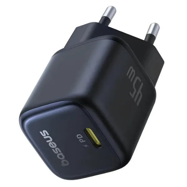 СЗУ Baseus EnerFill FN22 Fast Charger PD45W (1USB-C) (E01233) — Черный — фото 5