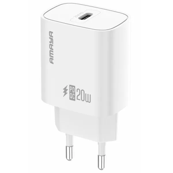 МЗП Amaya E75 PD20W (1USB-C) — Білий — фото 1