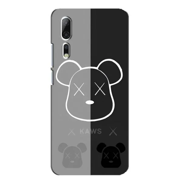 Чехол с принтом «БеарБрик глаза» для ZTE Axon 10 Pro