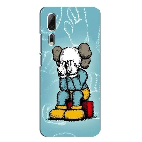 Чехол с принтом «Плач Bearbrick» для ZTE Axon 10 Pro