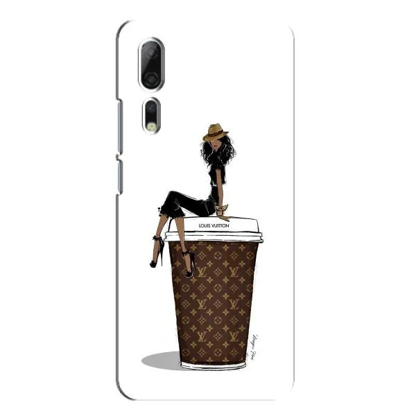 Чехол с принтом «кофе LOUIS VUITTON» для ZTE Axon 10 Pro