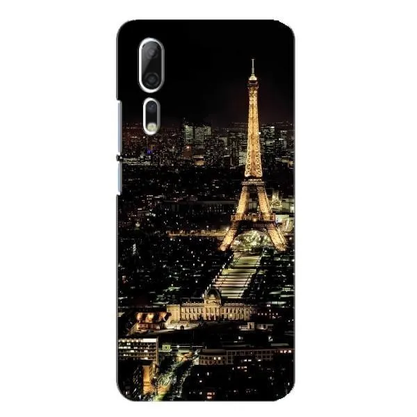 Чехол с принтом «Ночной Париж» для ZTE Axon 10 Pro
