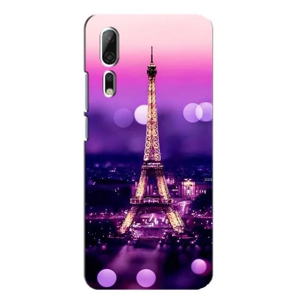 Чехол с принтом «Париж Башня» для ZTE Axon 10 Pro