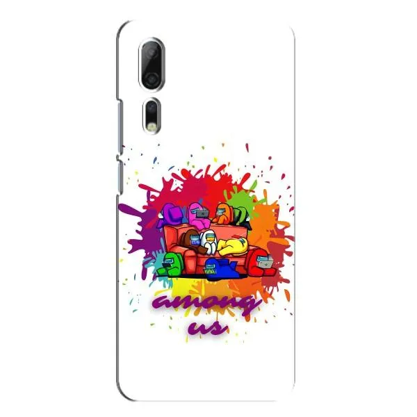 Чехол с принтом «Яркий АмонгАс» для ZTE Axon 10 Pro