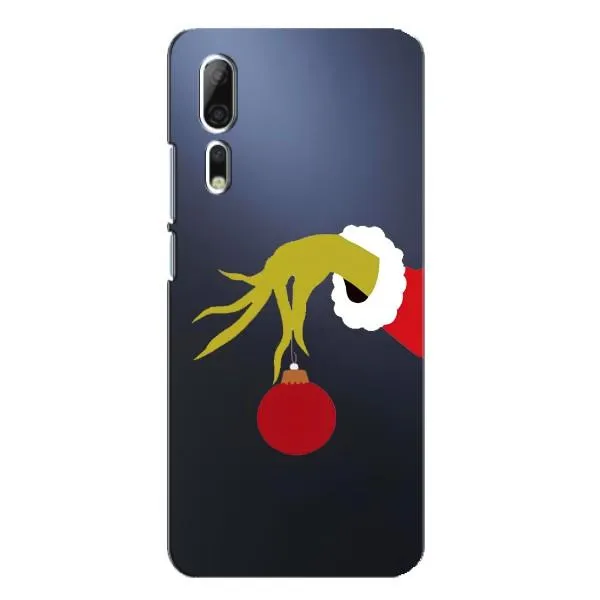 Чехол с принтом «Гринч с игрушкой» для ZTE Axon 10 Pro