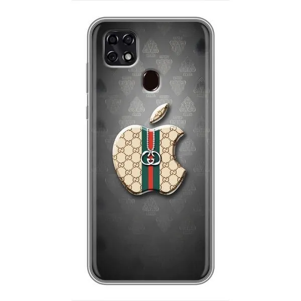 Чехол с принтом «Apple gucci» для ZTE Blade 20 Smart