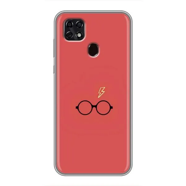Чохол з принтом «шрам та окуляри» для ZTE Blade 20 Smart Чохол з принтом «шрам та окуляри» для ZTE Blade 20 Smart