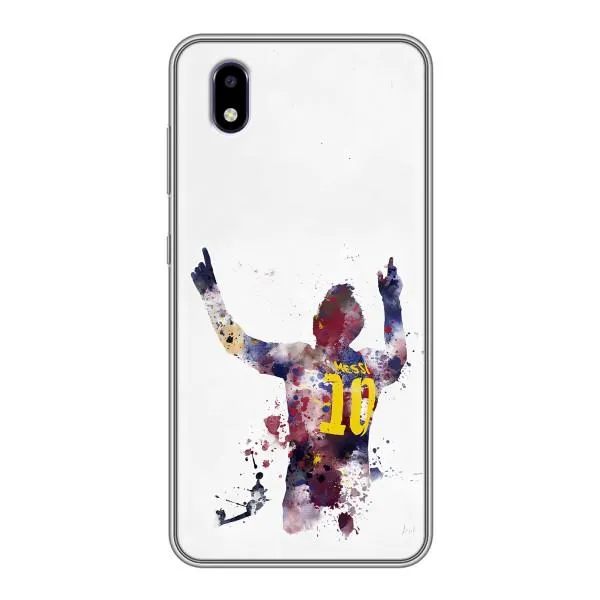 Чехол с принтом «Messi Barca» для ZTE Blade A3 (2020)