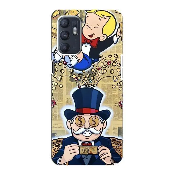 Чехол с принтом «Монополия Мен» для ZTE Blade A31 Plus