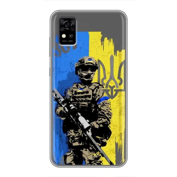 Чехол с принтом «АРТ солдат» для ZTE Blade A31 Чехол с принтом «АРТ солдат» для ZTE Blade A31