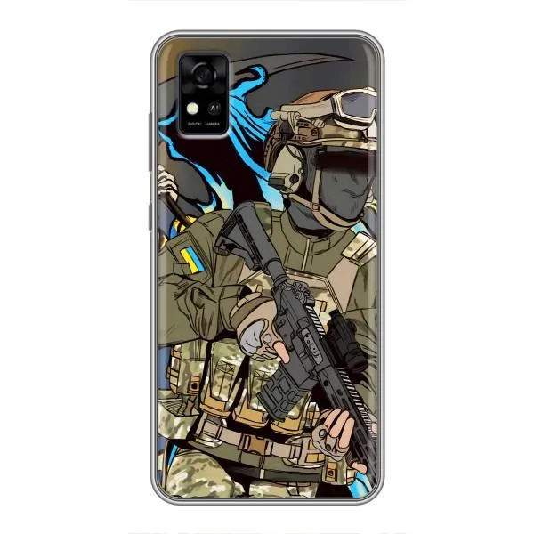 Чехол с принтом «Воин ВСУ» для ZTE Blade A31 Чехол с принтом «Воин ВСУ» для ZTE Blade A31