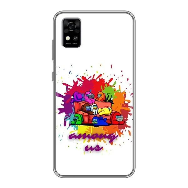 Чехол с принтом «Яркий АмонгАс» для ZTE Blade A31 Чехол с принтом «Яркий АмонгАс» для ZTE Blade A31
