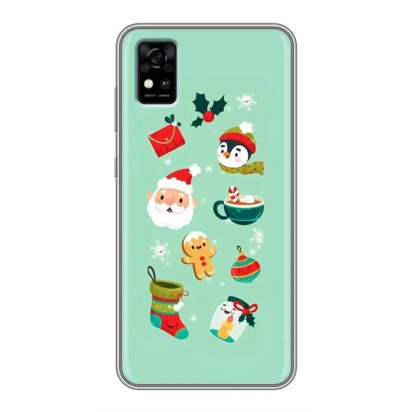 Чехол с принтом «Настроение НГ» для ZTE Blade A31
