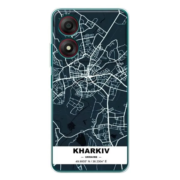 Чехол с принтом «Харьков» для ZTE Blade A34