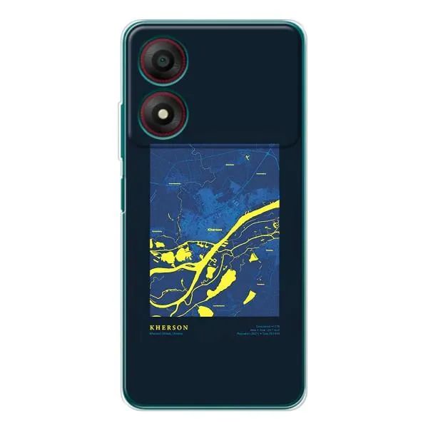 Чехол с принтом «Херсон» для ZTE Blade A34