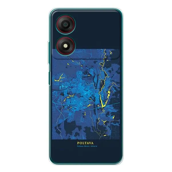 Чехол с принтом «Полтава» для ZTE Blade A34