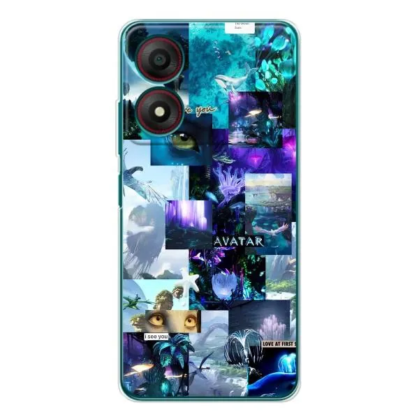 Чохол з принтом «колаж Аватар» для ZTE Blade A34 Чохол з принтом «колаж Аватар» для ZTE Blade A34