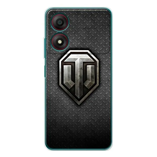 Чехол с принтом «Лого Tanks» для ZTE Blade A34