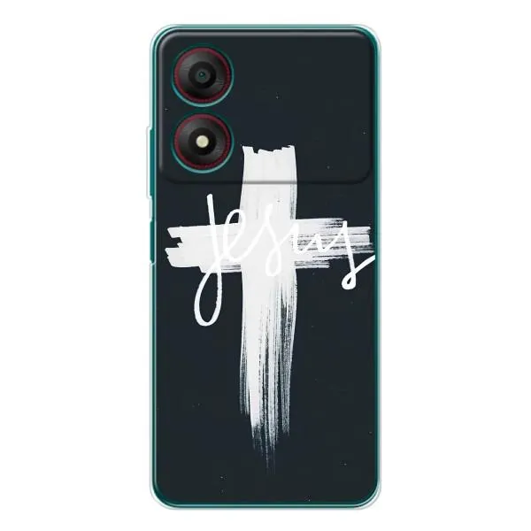 Чехол с принтом «Иисус» для ZTE Blade A34