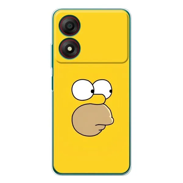 Чехол с принтом «Гомер» для ZTE Blade A34