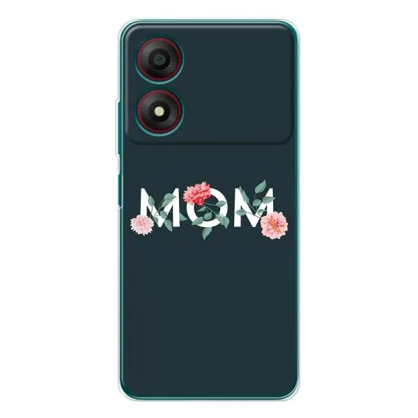 Чехол с принтом «Mom дизайн» для ZTE Blade A34