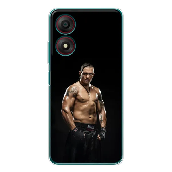Чехол с принтом «Чемпион Александр Усик» для ZTE Blade A34 Чехол с принтом «Чемпион Александр Усик» для ZTE Blade A34