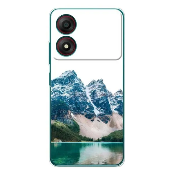 Чехол с принтом «Гори» для ZTE Blade A34