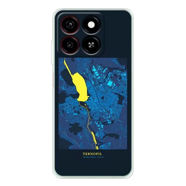 Чехол с принтом «Тернополь» для ZTE Blade A35