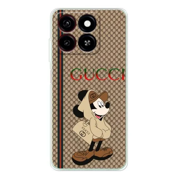 Чехол с принтом «Mickey GUCCI» для ZTE Blade A35 Чехол с принтом «Mickey GUCCI» для ZTE Blade A35