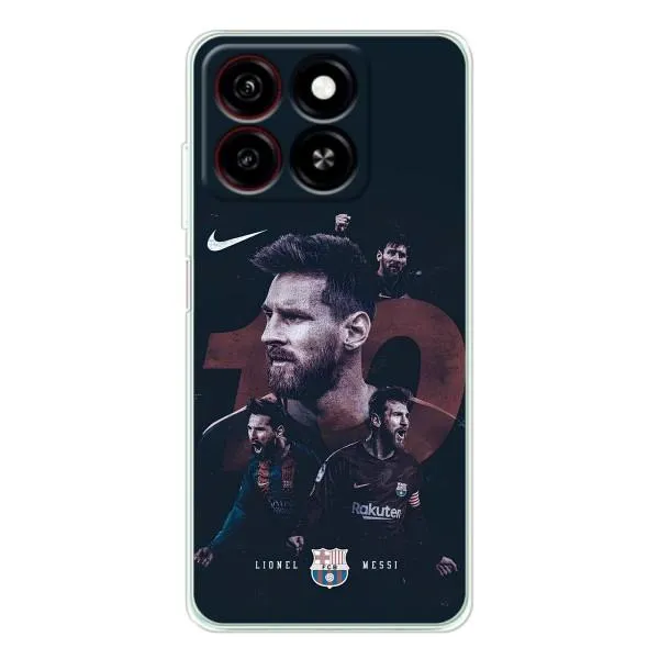 Чехол с принтом «Месси 10» для ZTE Blade A35