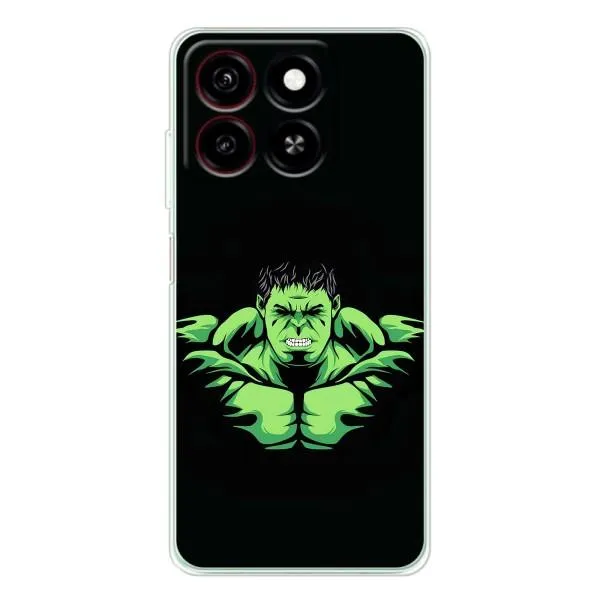 Чехол с принтом «Зелёный Халк» для ZTE Blade A35