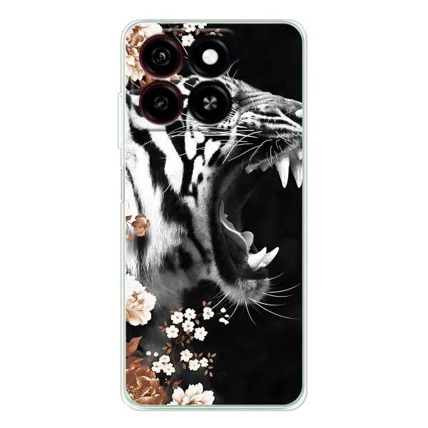 Чехол с принтом «Стильный ТИГР» для ZTE Blade A35