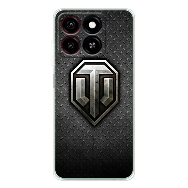 Чехол с принтом «Лого Tanks» для ZTE Blade A35