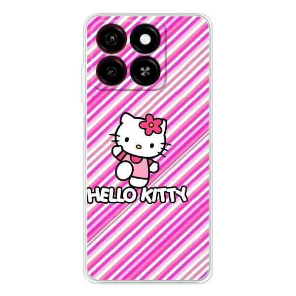 Чехол с принтом «Hello Kytty» для ZTE Blade A35