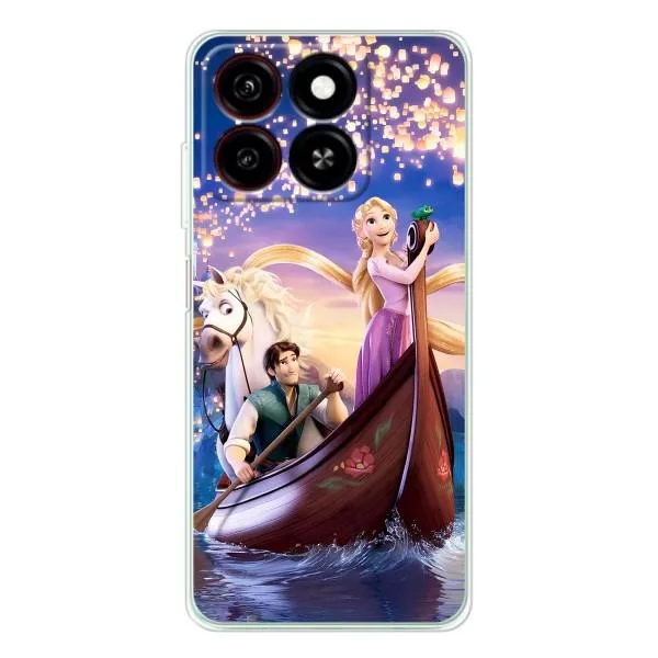 Чехол с принтом «Рапунцель и Флин» для ZTE Blade A35