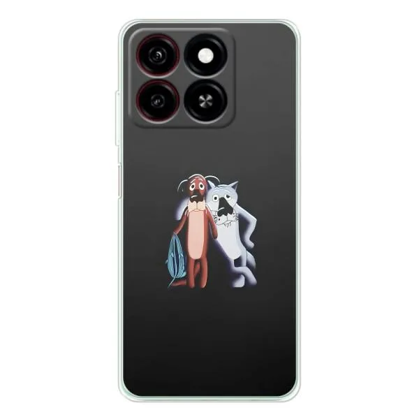 Чехол с принтом «Шо опять» для ZTE Blade A35