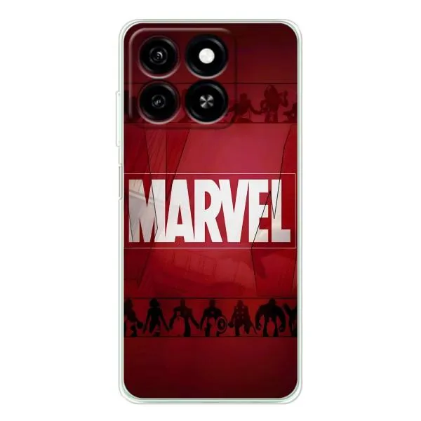 Чехол с принтом «MARVEL» для ZTE Blade A35