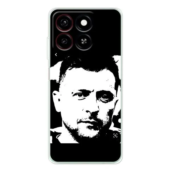 Чехол с принтом «Зеленский АРТ» для ZTE Blade A35