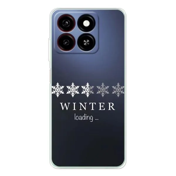 Чехол с принтом «Winter loading» для ZTE Blade A35