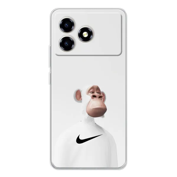 Чохол з принтом «мавпа NFT Nike» для ZTE Blade A36 Чохол з принтом «мавпа NFT Nike» для ZTE Blade A36