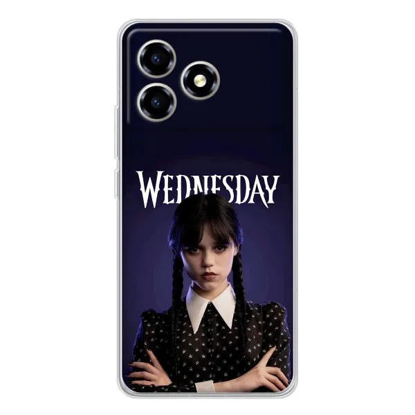Чехол с принтом «Wednesday» для ZTE Blade A36