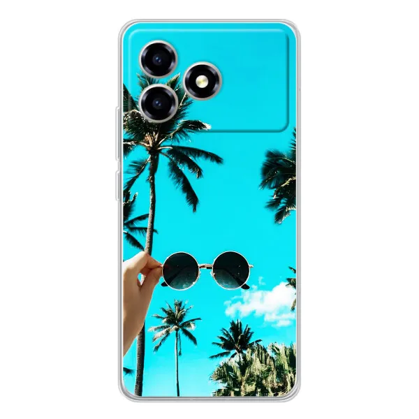 Чехол с принтом «Взгляд лето» для ZTE Blade A36