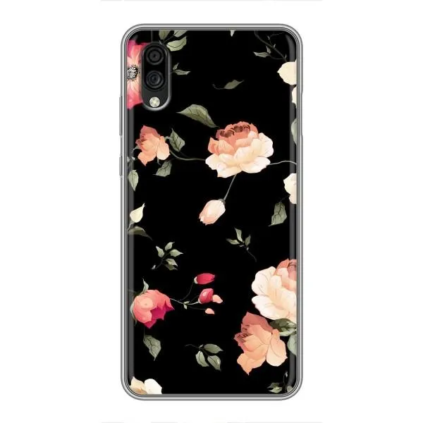Чехол с принтом «Розочки» для ZTE Blade A5 (2020)