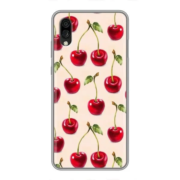 Чохол з принтом «Черешня» для ZTE Blade A5 (2020)