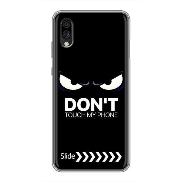 Чехол с принтом «Не трогай телефон» для ZTE Blade A5 (2020) Чехол с принтом «Не трогай телефон» для ZTE Blade A5 (2020)