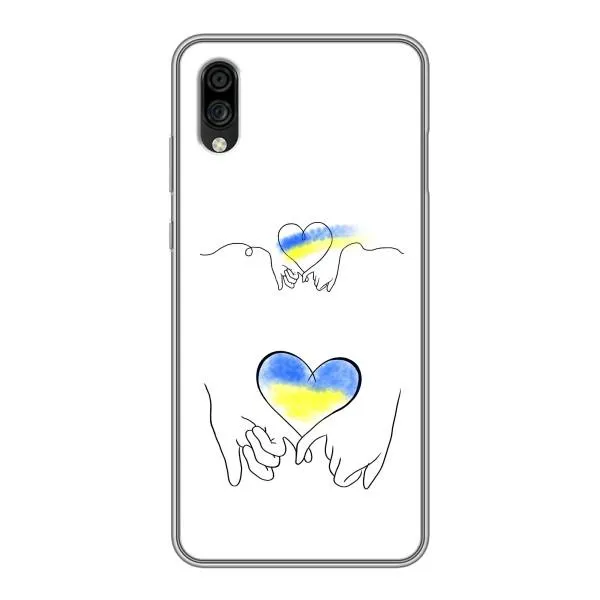 Чехол с принтом «Мир Украине» для ZTE Blade A5 (2020)